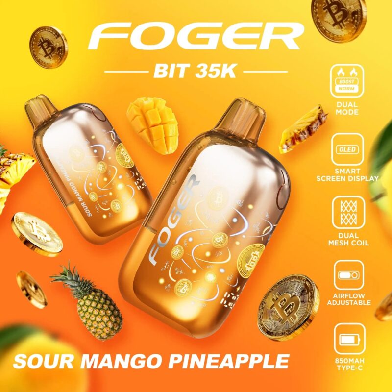 Foger Bit 35K Disposable Vape (5%, 35000 Puffs) - 图片 11
