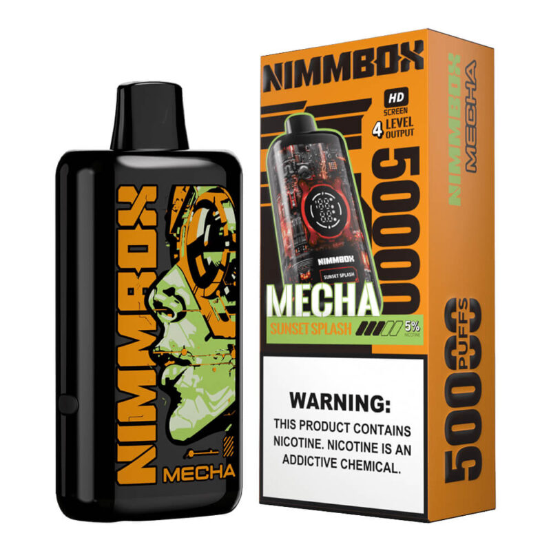 Built in USA 💯NimmBox Mecha 50K Disposable — 🛒20% OFF for New Customers | U.S. Local Shipping | Rave Reviews 🌟 - 图片 8