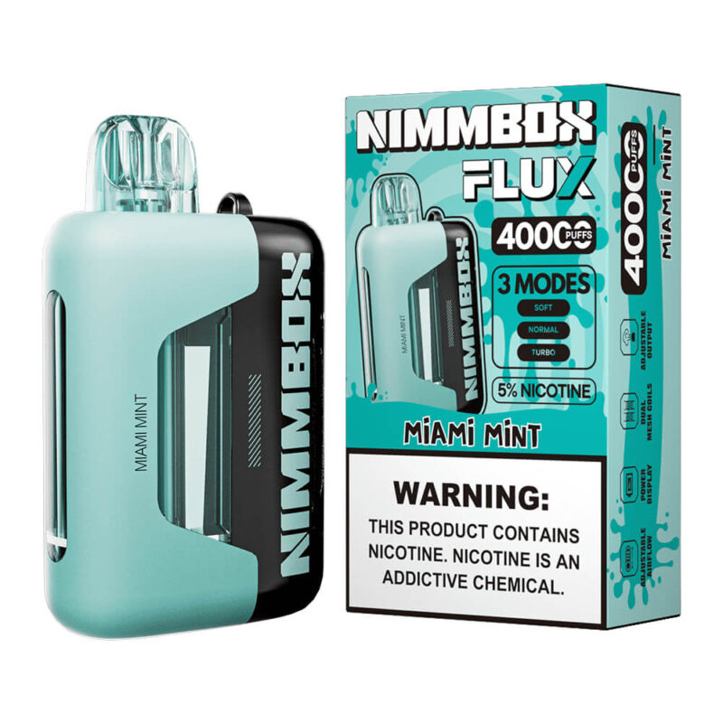 Built in USA 🔥NimmBox Flux 40000 Puffs Disposable — 🛒20% Off for New Customers | U.S. Local Shipping, Rave Reviews - 图片 12
