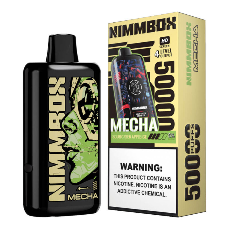 Built in USA 💯NimmBox Mecha 50K Disposable — 🛒20% OFF for New Customers | U.S. Local Shipping | Rave Reviews 🌟 - 图片 14