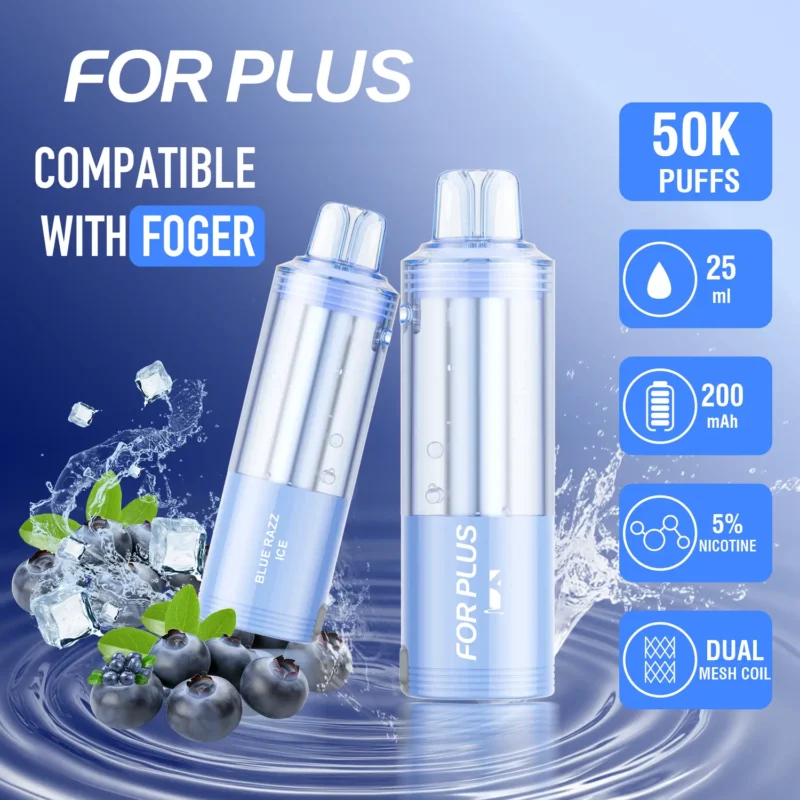 ⭐ For Plus 50K Pod for Foger Switch Pro 30K (25ml 5%) — 20% OFF | New User Wholesale Deals | Fast U.S. Shipping | Top-Rated 😍🔥 - 图片 3