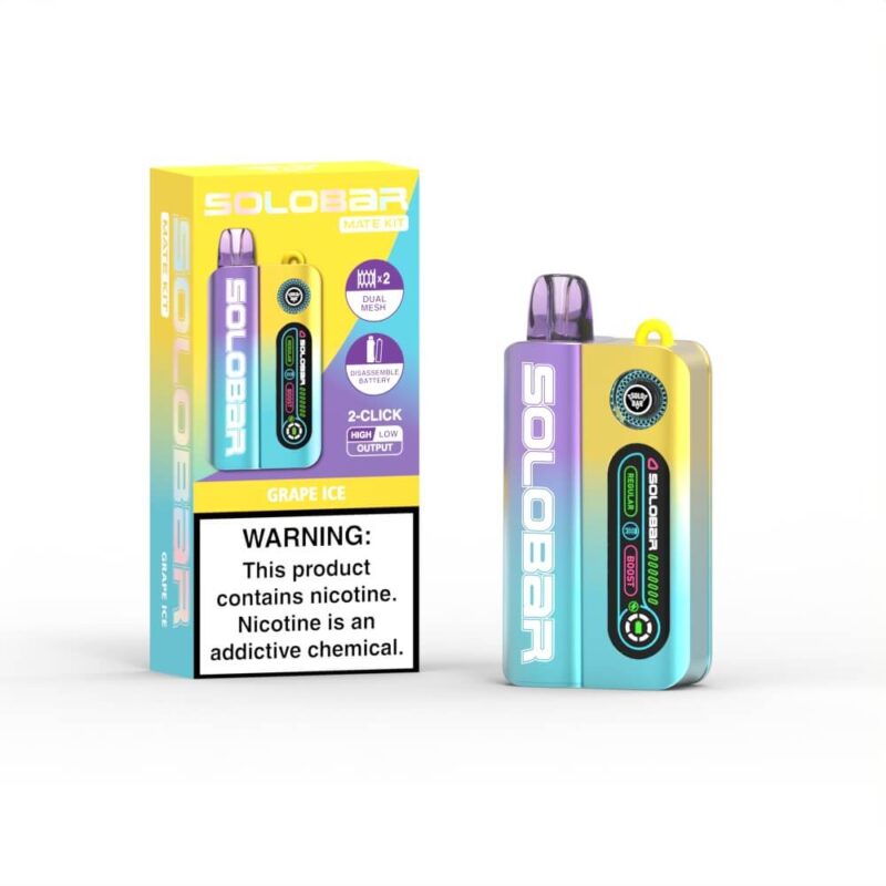 🔥 Solobar Mate 35K Disposable Vape Kit — 🛒20% OFF | 35 000 Puffs | U.S. Local Shipping | Top-Rated New Tech Vape 💨 - 图片 8