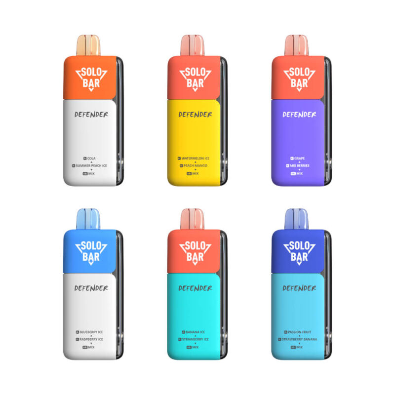 🔥 SOLOBAR Defender 40K | 40000 Puffs Disposable Vape – 🛒20% OFF 🚀 Fast US Shipping | Wholesale Discounts | Rave Reviews 🎉