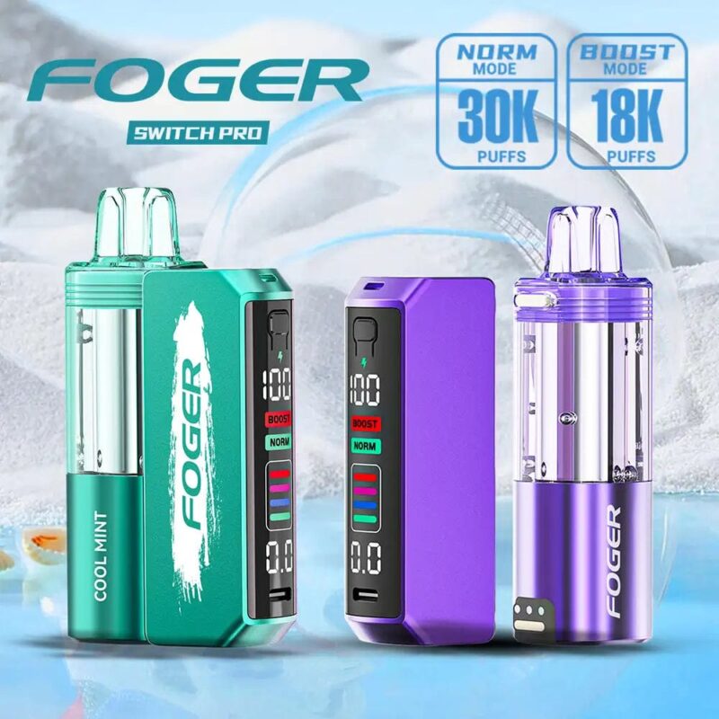 Foger Switch Pro 30K Disposable Vape Kits (5%, 30000 Puffs) - 图片 5