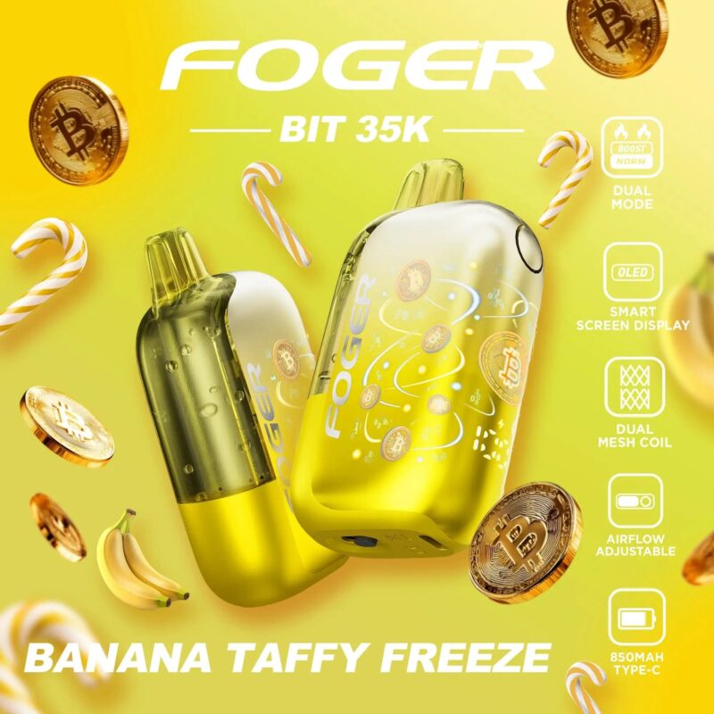 Foger Bit 35K Disposable Vape (5%, 35000 Puffs) - 图片 2