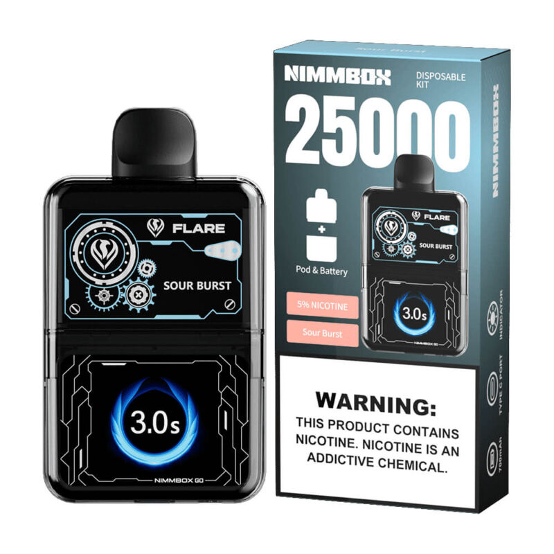 🔥Nimmbox Disposble 25K Kits| Disposable Vape – 20% OFF 🚀 Fast U.S. Shipping | Wholesale Discounts | Kits - 图片 12
