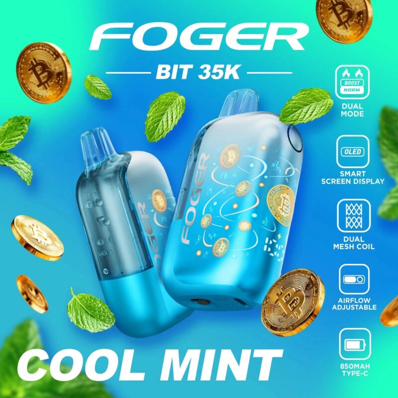 Foger Bit 35K Disposable Vape (5%, 35000 Puffs) - 图片 4