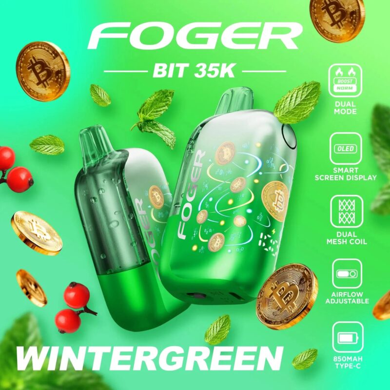 Foger Bit 35K Disposable Vape (5%, 35000 Puffs) - 图片 16