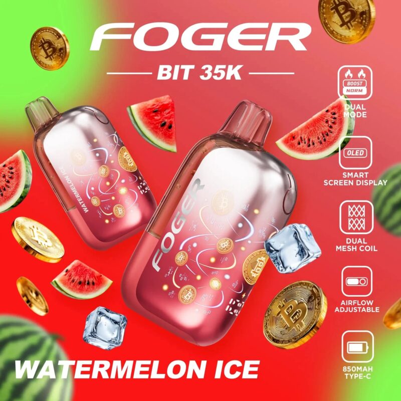 Foger Bit 35K Disposable Vape (5%, 35000 Puffs) - 图片 14