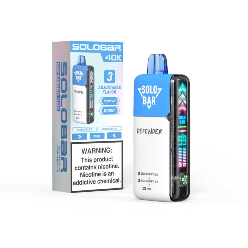 🔥 SOLOBAR Defender 40K | 40000 Puffs Disposable Vape – 🛒20% OFF 🚀 Fast US Shipping | Wholesale Discounts | Rave Reviews 🎉 - 图片 2