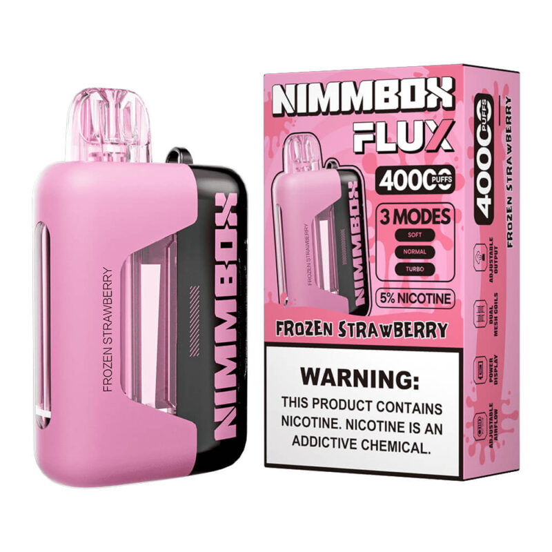 Built in USA 🔥NimmBox Flux 40000 Puffs Disposable — 🛒20% Off for New Customers | U.S. Local Shipping, Rave Reviews - 图片 7