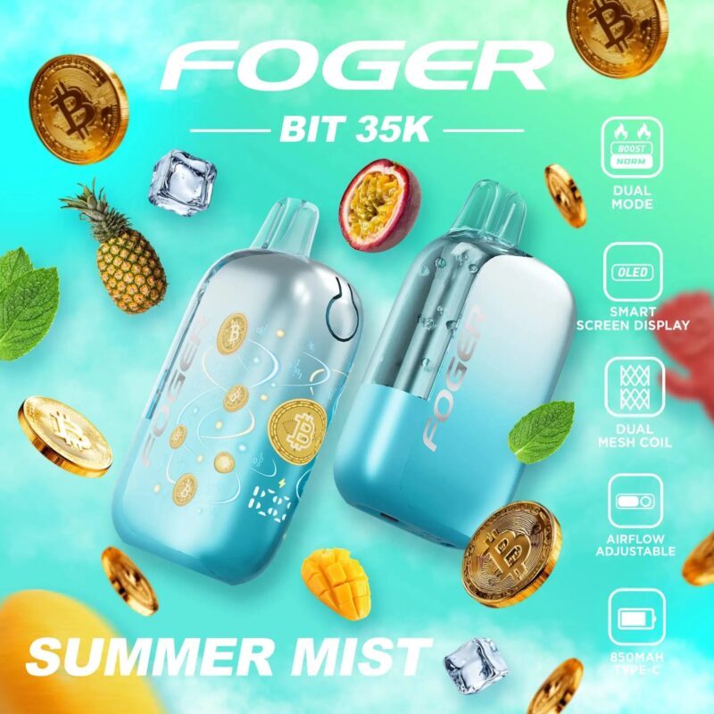Foger Bit 35K Disposable Vape (5%, 35000 Puffs) - 图片 13