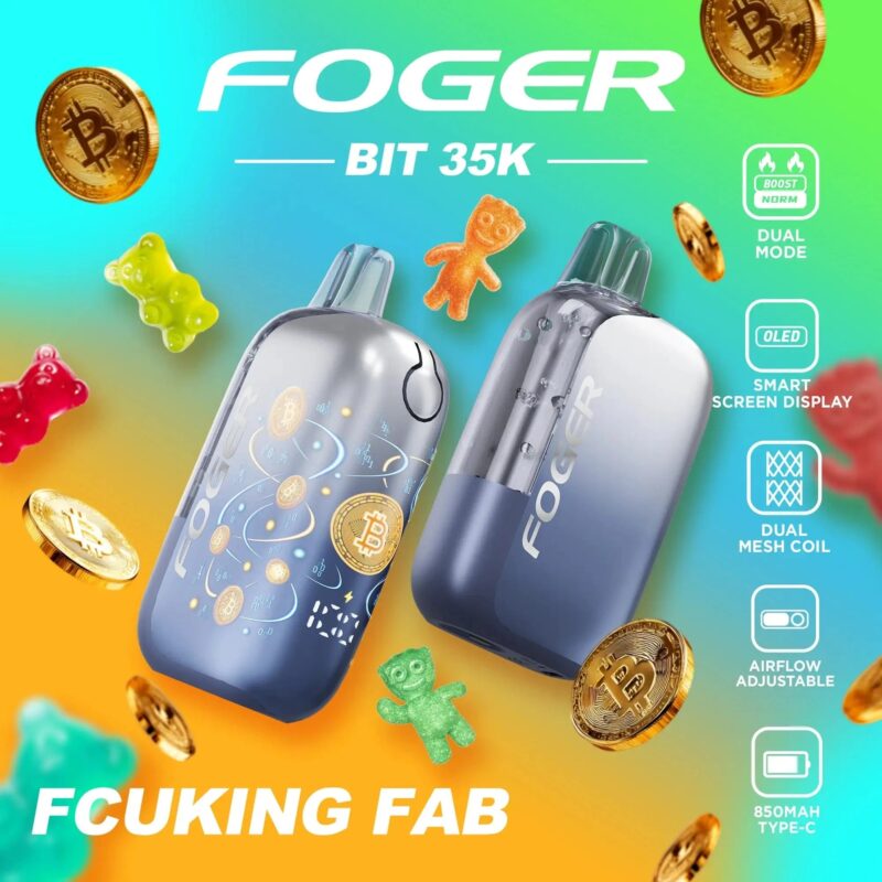 Foger Bit 35K Disposable Vape (5%, 35000 Puffs) - 图片 5