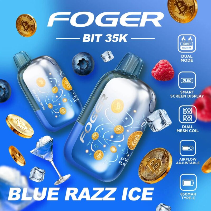 Foger Bit 35K Disposable Vape (5%, 35000 Puffs) - 图片 3