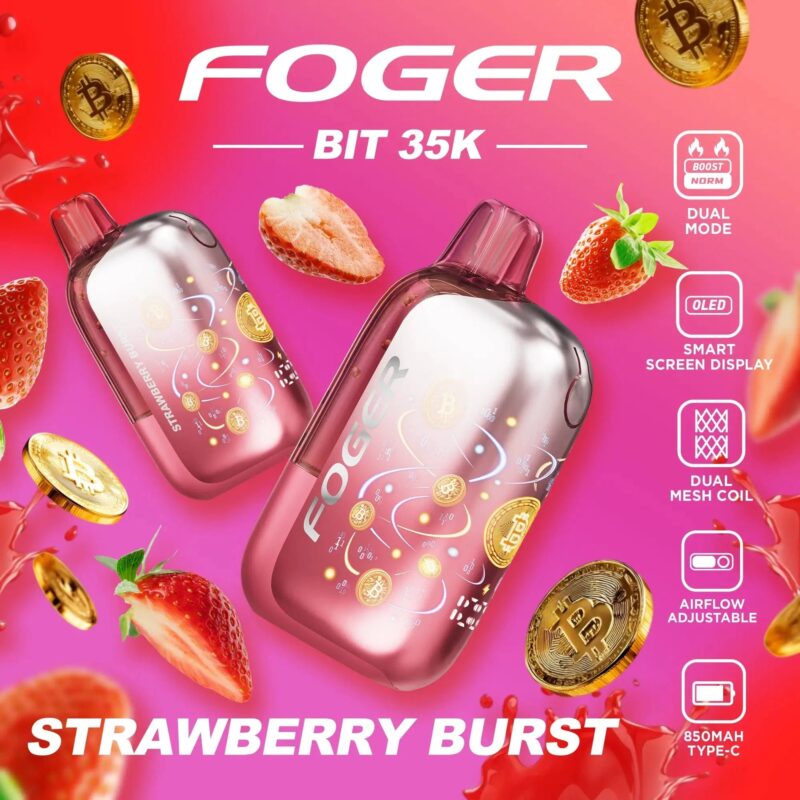 Foger Bit 35K Disposable Vape (5%, 35000 Puffs) - 图片 12