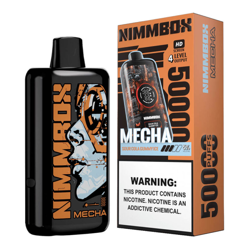Built in USA 💯NimmBox Mecha 50K Disposable — 🛒20% OFF for New Customers | U.S. Local Shipping | Rave Reviews 🌟 - 图片 13