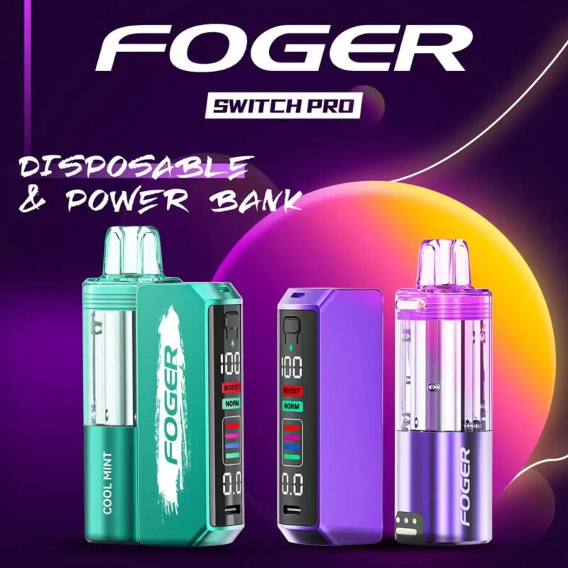 Foger Switch Pro 30K Disposable Vape Kits (5%, 30000 Puffs) - 图片 7
