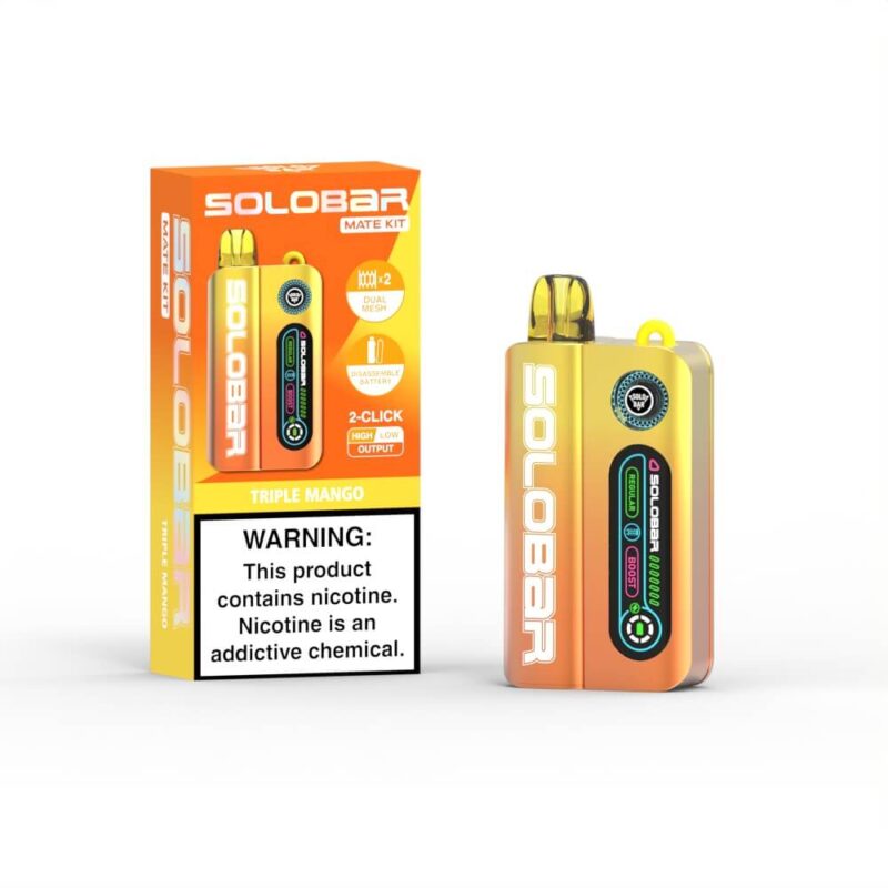 🔥 Solobar Mate 35K Disposable Vape Kit — 🛒20% OFF | 35 000 Puffs | U.S. Local Shipping | Top-Rated New Tech Vape 💨 - 图片 24