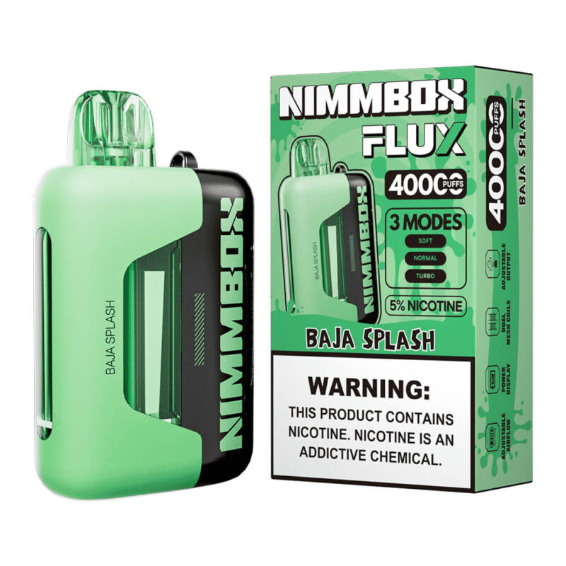 Built in USA 🔥NimmBox Flux 40000 Puffs Disposable — 🛒20% Off for New Customers | U.S. Local Shipping, Rave Reviews - 图片 5