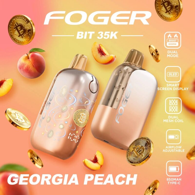 Foger Bit 35K Disposable Vape (5%, 35000 Puffs) - 图片 6