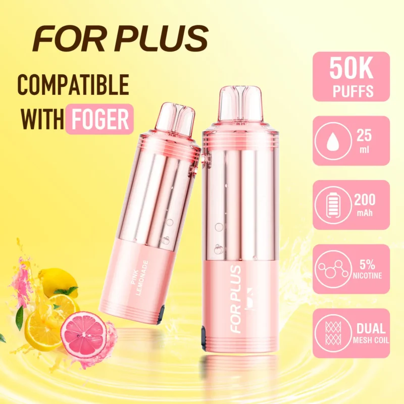 ⭐ For Plus 50K Pod for Foger Switch Pro 30K (25ml 5%) — 20% OFF | New User Wholesale Deals | Fast U.S. Shipping | Top-Rated 😍🔥 - 图片 8