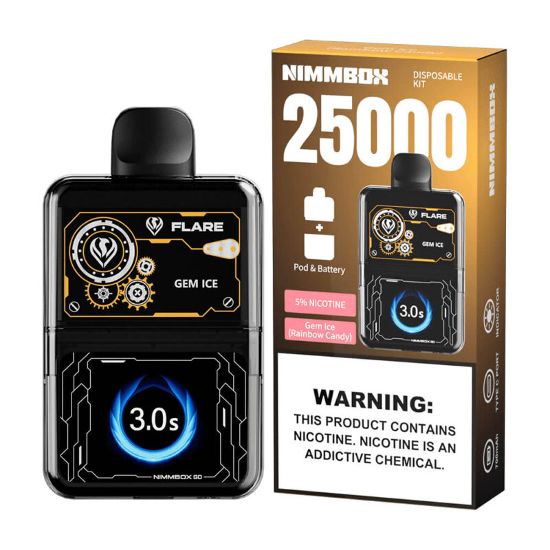 🔥Nimmbox Disposble 25K Kits| Disposable Vape – 20% OFF 🚀 Fast U.S. Shipping | Wholesale Discounts | Kits - 图片 3