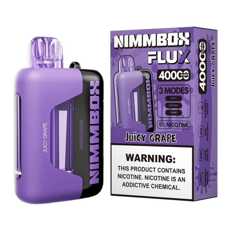 Built in USA 🔥NimmBox Flux 40000 Puffs Disposable — 🛒20% Off for New Customers | U.S. Local Shipping, Rave Reviews - 图片 10
