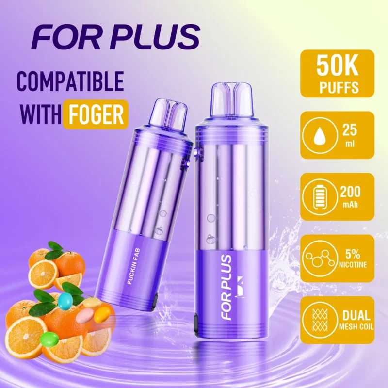 ⭐ For Plus 50K Pod for Foger Switch Pro 30K (25ml 5%) — 20% OFF | New User Wholesale Deals | Fast U.S. Shipping | Top-Rated 😍🔥 - 图片 5