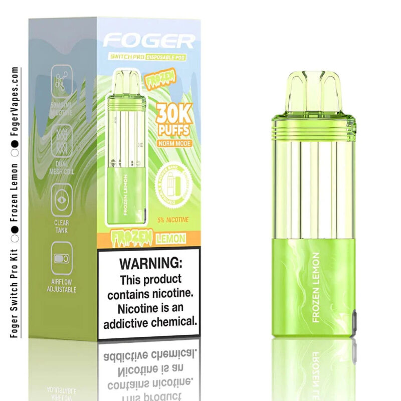 Foger Switch Pro 30K Disposable Pod (Requires Vape for Use) - 图片 79