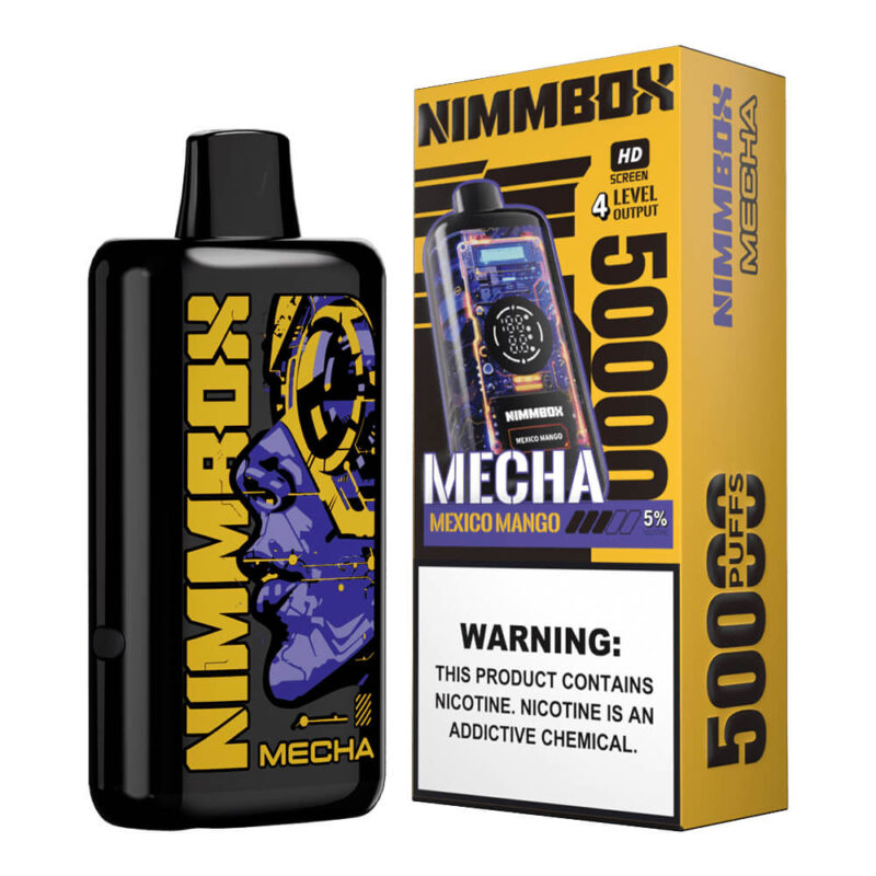 Built in USA 💯NimmBox Mecha 50K Disposable — 🛒20% OFF for New Customers | U.S. Local Shipping | Rave Reviews 🌟 - 图片 7