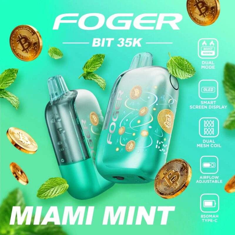 Foger Bit 35K Disposable Vape (5%, 35000 Puffs) - 图片 7