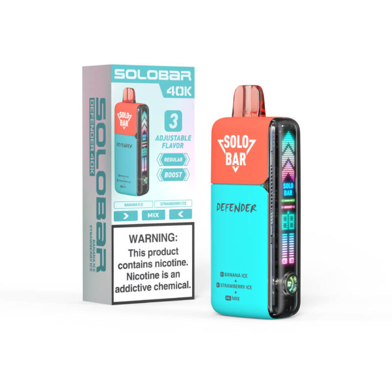 🔥 SOLOBAR Defender 40K | 40000 Puffs Disposable Vape – 🛒20% OFF 🚀 Fast US Shipping | Wholesale Discounts | Rave Reviews 🎉 - 图片 6