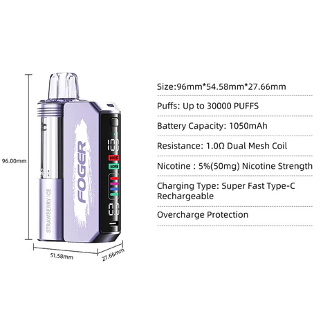 foger switch pro 30000 specs