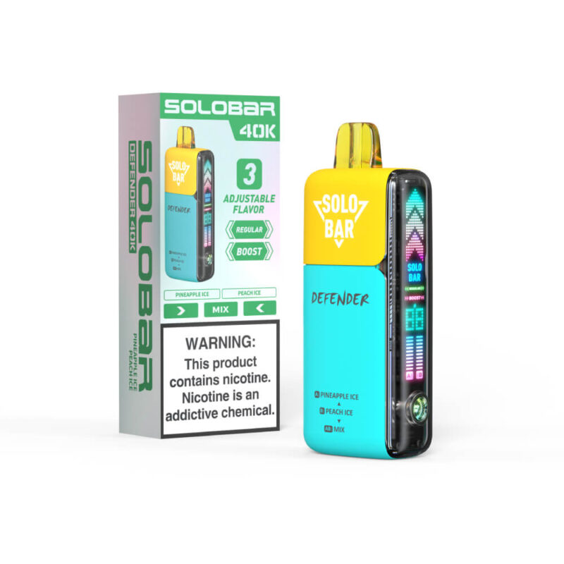 🔥 SOLOBAR Defender 40K | 40000 Puffs Disposable Vape – 🛒20% OFF 🚀 Fast US Shipping | Wholesale Discounts | Rave Reviews 🎉 - 图片 5