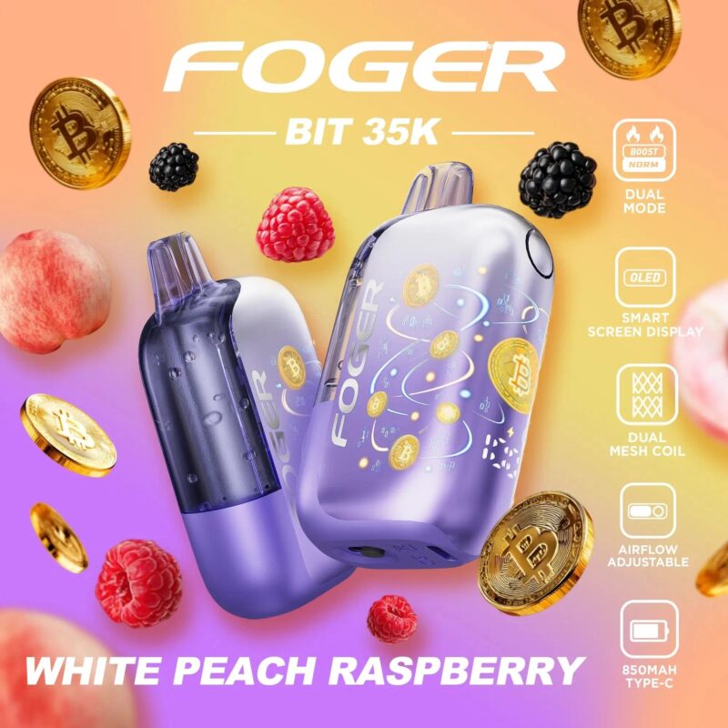 Foger Bit 35K Disposable Vape (5%, 35000 Puffs) - 图片 15