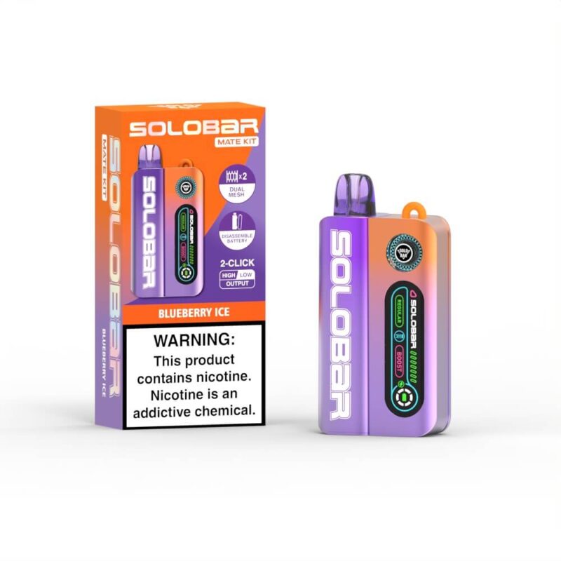 🔥 Solobar Mate 35K Disposable Vape Kit — 🛒20% OFF | 35 000 Puffs | U.S. Local Shipping | Top-Rated New Tech Vape 💨 - 图片 2