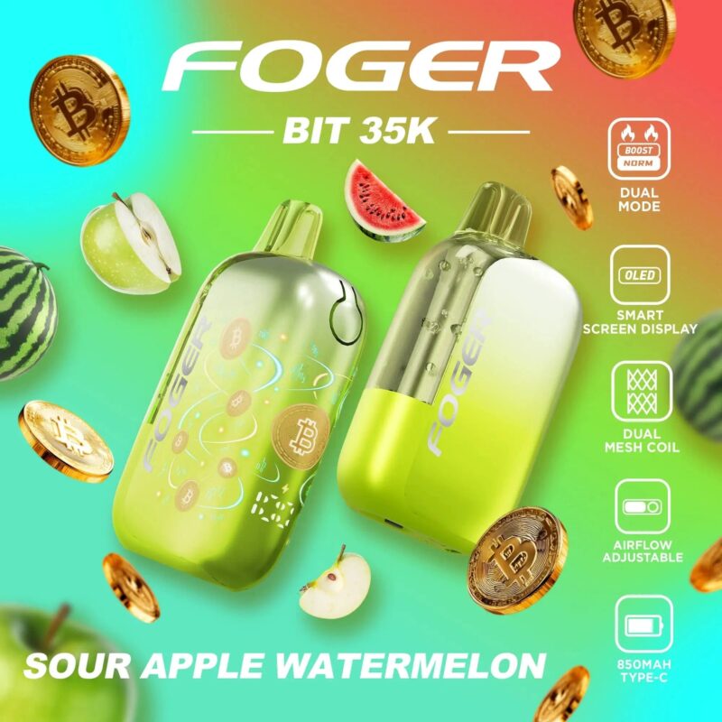 Foger Bit 35K Disposable Vape (5%, 35000 Puffs) - 图片 10