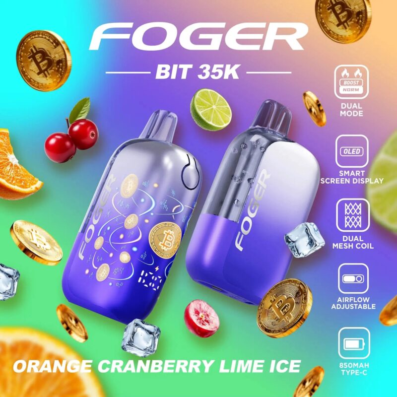 Foger Bit 35K Disposable Vape (5%, 35000 Puffs) - 图片 8
